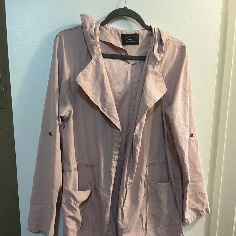 Soft pink jacket